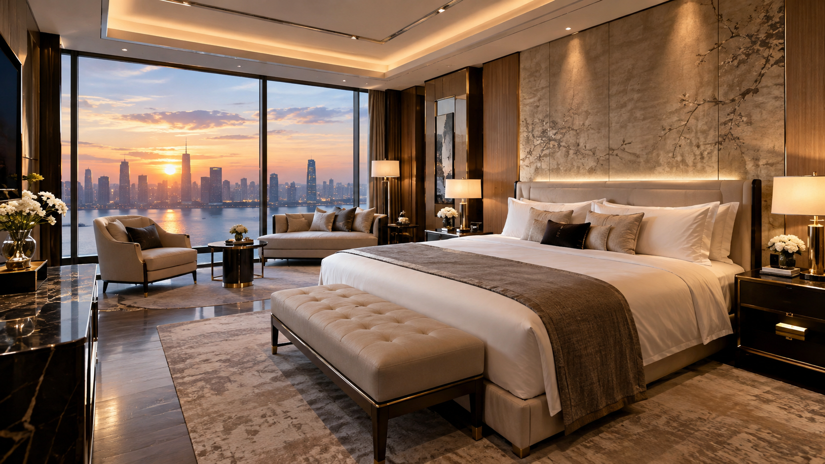 Family room interior